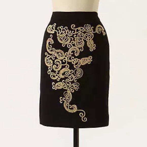 Floreat from Anthropologie pencil skirt - Picture 2 of 8